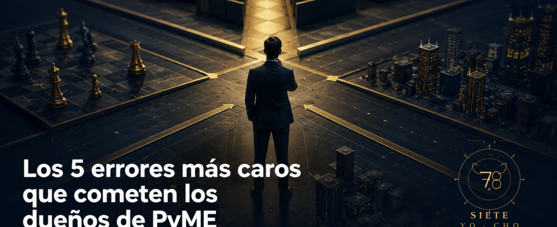 Los 5 errores más caros que cometen los dueños de PyME (y cómo evitarlos)